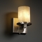 Justice Design Group Clouds Collection Sconce by Justice Design Group CLD-8771-10-NCKL