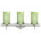 Besa Lighting Besa Lighting Pahu Satin Nickel Bathroom Light 3SW-L44007-SN