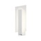 Sonneman Lighting Midtown Textured White LED Sconce by Sonneman Lighting 2725.98-WL
