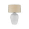 Currey and Company Lighting Dashwell Table Lamp in White by Currey & Company Lighting 6000-1030