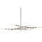 Visual Comfort Signature Collection Kelly Wearstler Rousseau Chandelier in Nickel by Visual Comfort Signature KW5589PNEC