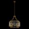 Allegri Lighting Verona 24-Inch Pendant in Brushed Pearlized Brass by Allegri Crystal 032151-043-FR001