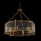 Allegri Lighting Verona 36-Inch Pendant in Brushed Pearlized Brass by Allegri Crystal 032152-043-FR001