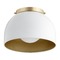 Quorum Lighting Quorum Lighting Studio White Flushmount Light 3004-11-8