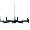 Kichler Lighting Erzo 35.50-Inch Black Chandelier by Kichler Lighting 43857BK