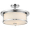 Z-Lite Savannah Chrome Semi-Flush Mount by Z-Lite 465SF16-CH