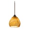 Besa Lighting Besa Lighting Tay Bronze LED Mini-Pendant Light 1XT-5605HN-LED-BR