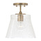 HomePlace by Capital Lighting Baker Small Dual Mount Pendant in Aged Brass by HomePlace by Capital Lighting 346912AD