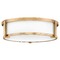 Hinkley Lowell 3-Light Brushed Bronze Flush Mount by Hinkley Lighting 3243BR