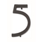 Atlas Homewares Oil Rubbed Bronze House Number 5 by Atlas Homewares AVN5-O