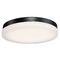Modern Forms by WAC Lighting Circa 14-Inch 3000K LED Flush Mount in Black by Modern Forms FM-2115-30-BK