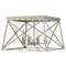 Z-Lite Trestle Antique Silver Flush Mount by Z-Lite 447F18-AS