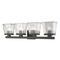 Z-Lite Astor Matte Black Bathroom Light by Z-Lite 1936-4V-MB