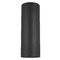 Visual Comfort Studio Collection Cylindrical LED Outdoor Wall Light in Black by Visual Comfort Studio 8313802EN3-12