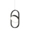 Matteo Lighting Matteo Lighting Kennedy Black LED Mini-Pendant Light C32301BK