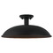 Matteo Lighting Farmley Matte Black Semi-Flush Mount by Matteo Lighting X81911MB