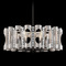 Schonbek Lighting Schonbek Worldwide Lighting Twilight Antique Silver Pendant Light with Drum Shade MR1006N-48O