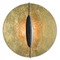 Currey and Company Lighting Currey and Company Pinders Gold Leaf / Painted Gold / French Black Sconce 5000-0130
