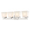 Z-Lite Astor Brushed Nickel Bathroom Light by Z-Lite 1937-4V-BN