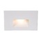 WAC Lighting WAC Lighting White LED Recessed Step Light with Amber LED WL-LED100-AM-WT
