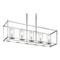 Kichler Lighting Modern Linear Chandelier Chrome Crosby by Kichler Lighting 43995CH