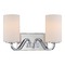 Nuvo Lighting Willow Polished Nickel Bathroom Light by Nuvo Lighting 60/5802