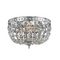 Crystorama Lighting Richmond Crystal Flush Mount in Chrome by Crystorama Lighting 710-CH-CL-MWP