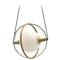 Kuzco Lighting Aries Brushed Gold LED Mini Pendant by Kuzco Lighting PD76708-BG