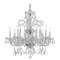 Crystorama Lighting Crystorama Lighting Traditional Crystal Polished Chrome Crystal Chandelier 5008-CH-CL-SAQ