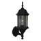 Craftmade Lighting Hex Style Matte Black Outdoor Wall Light by Craftmade Lighting Z290-TB