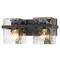 Z-Lite Bennington Matte Black Bathroom Light by Z-Lite 1938-2V-MB