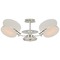Visual Comfort Signature Collection Thomas OBrien Osiris Semi-Flush in Polished Nickel by Visual Comfort Signature TOB4290PNL