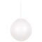 Visual Comfort Studio Collection Leo Hanging Globe White LED Pendant by Visual Comfort Studio 602493S-15