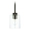 HomePlace by Capital Lighting Greyson 4.75-Inch Bronze Pendant with Clear Seeded Glass by HomePlace by Capital Lighting 328511BZ-449