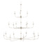 Currey and Company Lighting Currey and Company Nottaway Champagne Chandelier 9000-1314