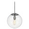 Visual Comfort Studio Collection Leo Hanging Globe Satin Aluminum Pendant by Visual Comfort Studio 6701801-04