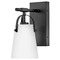 Hinkley Foster Black LED Sconce by Hinkley Lighting 5130BK-OP
