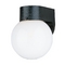 Generation Lighting 7.25-Inch Outdoor Wall Light in Black by Generation Lighting 8753-34