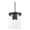 Matteo Lighting Zale Black Pendant by Matteo Lighting C78403BK