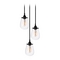 Sonneman Lighting Chelsea Multi-Light Pendant Black by Sonneman Lighting 4293.25