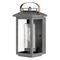 Hinkley Atwater 14-Inch Ash Bronze LED Outdoor Wall Light by Hinkley Lighting 1160AH-LL