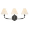 Hinkley Greta Blackened Brass LED Bathroom Light by Hinkley Lighting 52493BLB-OP