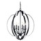 Kichler Lighting Voleta 6-Light Black Pendant by Kichler Lighting 42139BK