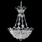 Schonbek Lighting Schonbek Worldwide Lighting Trilliane Polished Stainless Steel Pendant Light with Bowl / Dome Shade 5798R