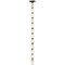 Visual Comfort Modern Collection Collier 36 3000K Alabaster Pendant in Bronze by Visual Comfort Modern SLPD55130ALBBZR