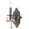 Crystorama Lighting Crystorama Lighting Paris Market Venetian Bronze Sconce 5021-VB-GT-MWP