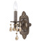 Crystorama Lighting Crystorama Lighting Paris Market Venetian Bronze Sconce 5021-VB-GT-S