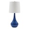 House of Troy Lighting Scatchard Stoneware Blue Gloss Table Lamp by House of Troy Lighting GS180-BG