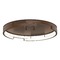 Kuzco Lighting Anello Minor 19-Inch Wide LED Flush Mount in Walnut by Kuzco Lighting FM52719-WT