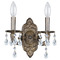 Crystorama Lighting Crystorama Lighting Paris Market Venetian Bronze Sconce 5022-VB-CL-S